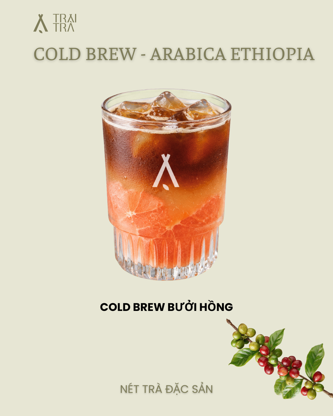 Cold Brew Bưởi Hồng