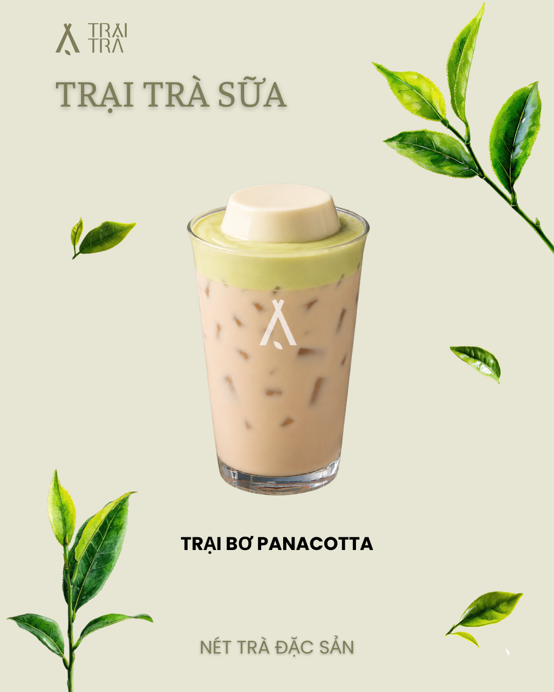 Trại Bơ Panna Cotta